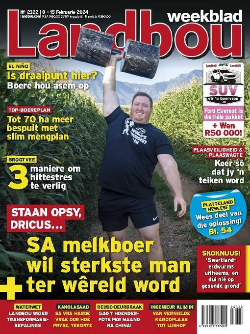 Titeldetails für Landbouweekblad nach Media 24 Ltd - Verfügbar